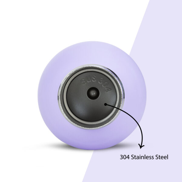 Hydrobrew – Double Wall Stainless Steel Water Bottle 500ML  – Purple