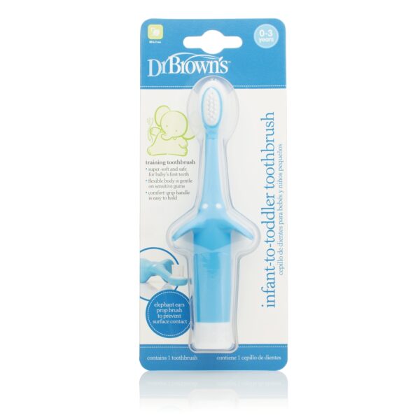 Dr. Browns – Infant-To-Toddler Toothbrush – Blue