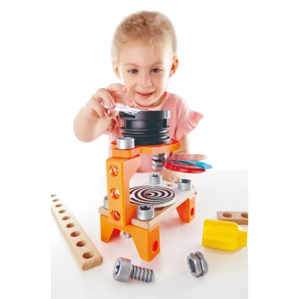 Hape – Junior Inventor Optical Science Lab Wooden Playset 53pcs