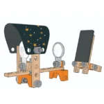Hape – Junior Inventor Optical Science Lab Wooden Playset 53pcs