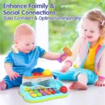 Hola – Pop ‘N Play Music Center 3in1 Montessori Toy, Pounding Game 12 +