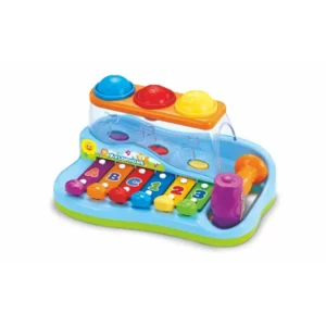 Hola – Pop ‘N Play Music Center 3in1 Montessori Toy, Pounding Game 12 +