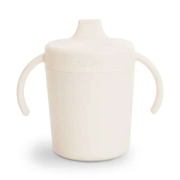 Mushie – Trainer Sippy Cup – Ivory