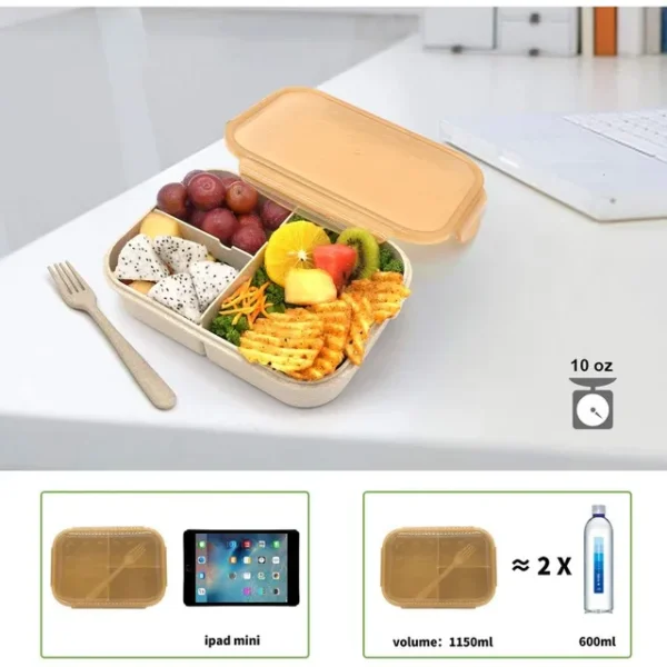 Jeopace – Bento Box Lunch Container – Green