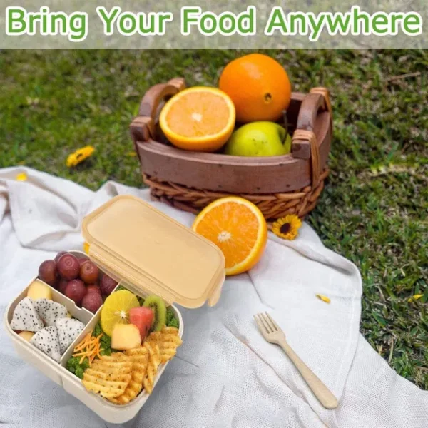 Jeopace – Bento Box Lunch Container – Green