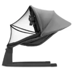 Kinderkraft – 2-In-1 Lumi 2 Electric Rocker-Bouncer – Dark Grey
