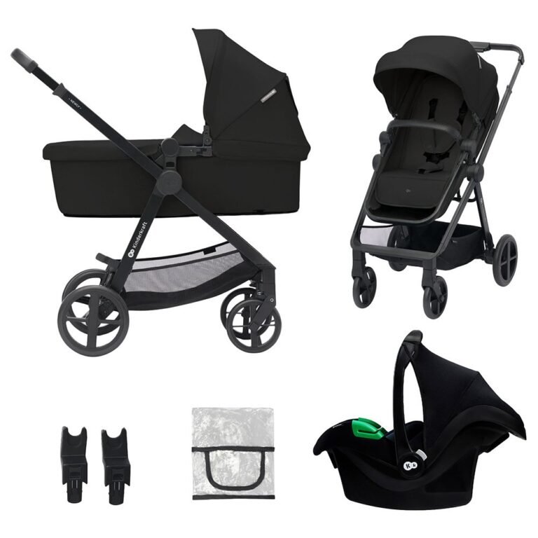 Kinderkraft - Newly Multifunctional Travel System - Classic Black