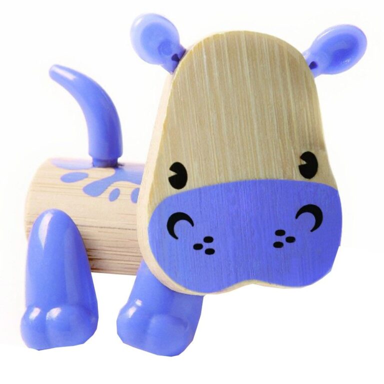Hape Mini-Mals Hippo - Wooden Toys