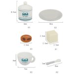 Little Angel – Kids Wooden Coffee Machine Station Playset – 12pcs