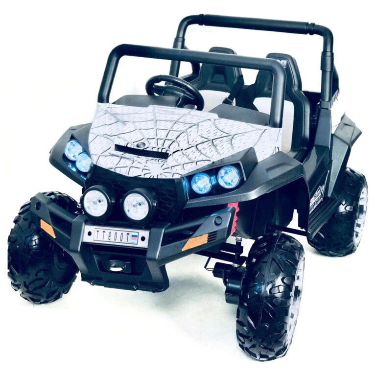 Electric Ride-On Buggy UTV 24V for Kids – White - 2-Seater Off-Road Car with Remote Control