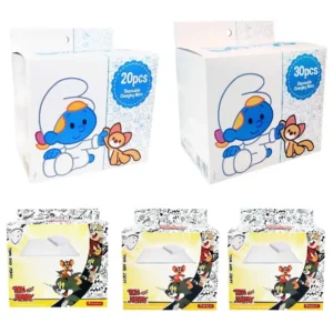 Smurfs – Tom & Jerry Disposable Changing Mats, 81pcs – Combo Pack