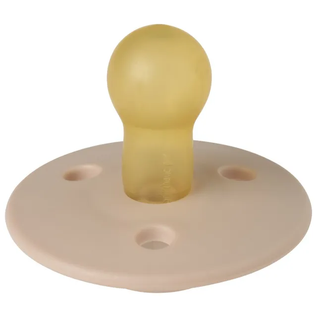 Mininor - Round Pacifier Latex 0M - Soft Rabbit