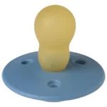 Mininor – Round Pacifier Latex 6M – Blue Whale