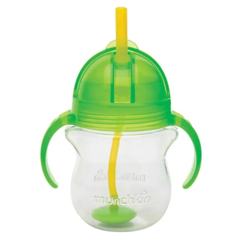 Munchkin - Click Lock Tip & Sip Flexi-Straw Cup 1Pk 7Oz - Green