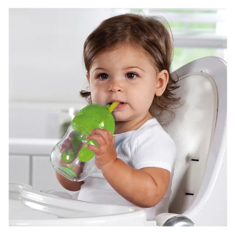 Munchkin - Click Lock Tip & Sip Flexi-Straw Cup 1Pk 7Oz - Green