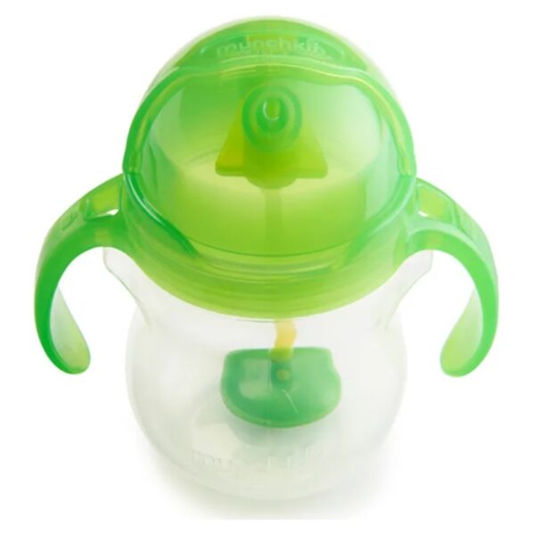 Munchkin – Click Lock Tip & Sip Flexi-Straw Cup 1Pk 7Oz – Green
