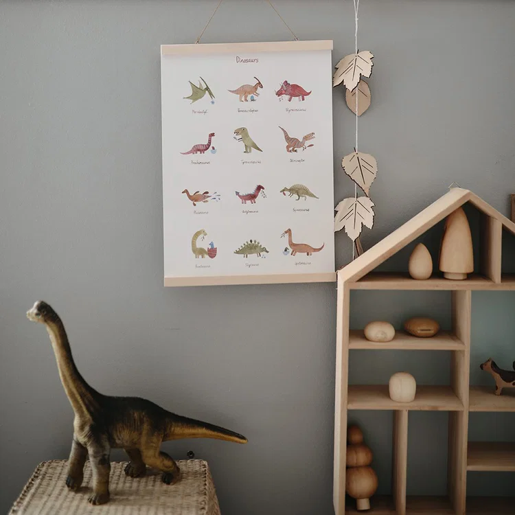 Mushie - Poster Medium Dinosaurs