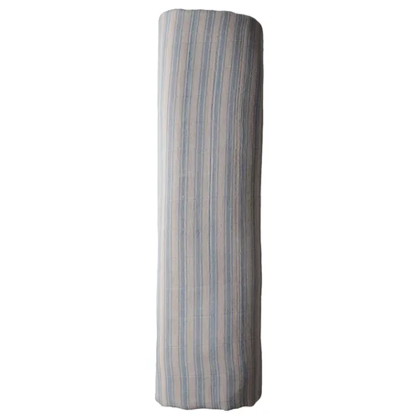 Mushie – Swaddle Blue Stripe