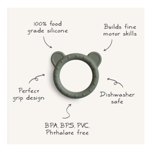 Mushie – Teether Cat Stone