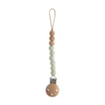 Mushie – Pacifier Clips Eva Sage