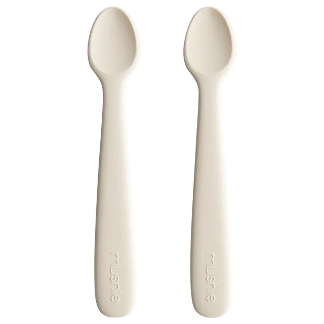 Mushie - Baby Spoon Ivory