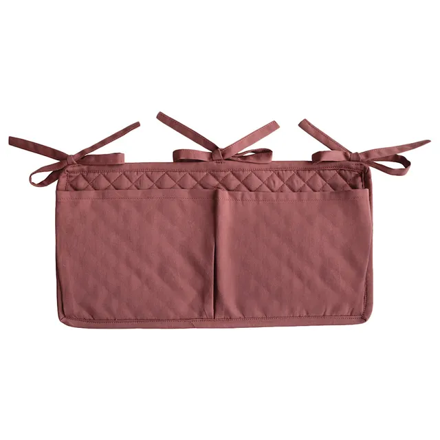 Mushie - Crib Pocket Cognac