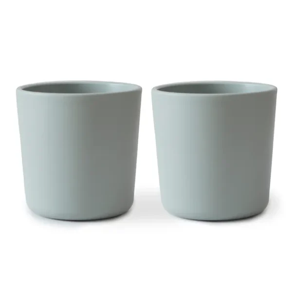 Mushie – Dinnerware Cup, Set of 2 – Sage