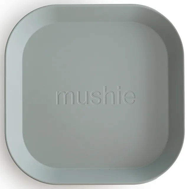 Mushie - Dinner Plate Square Sage