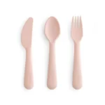 Mushie – Dinnerware Cutlery Set – Blush