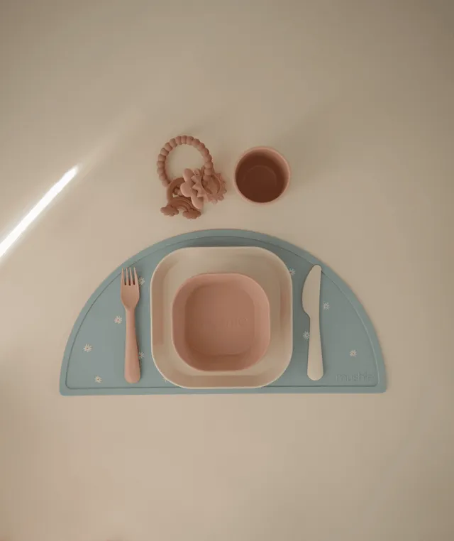 Mushie - Dinnerware Cutlery Set - Blush