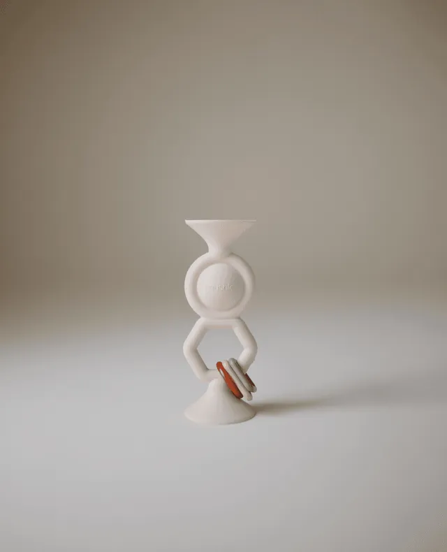 Mushie - Hexapop Suction Toy - Shifting Sand