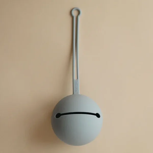 Mushie – Pacifier Case Powder Blue