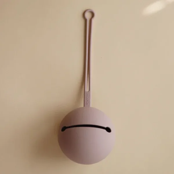 Mushie – Pacifier Case Soft Lilac