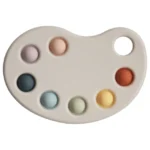 Mushie – Paint Palette Press Toy (Multi)