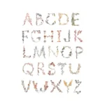 Mushie – Poster Medium Alphabet International