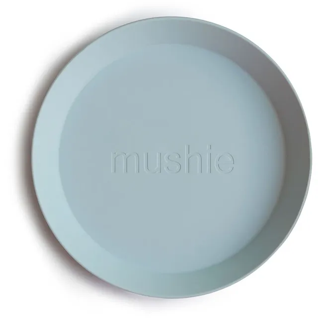 Mushie - Dinner Plate Round Powder Blue