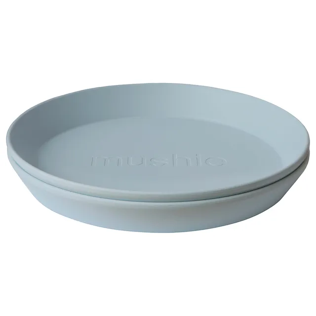 Mushie - Dinner Plate Round Powder Blue
