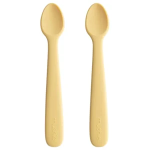 Mushie – Baby Spoons Pale Daffodil