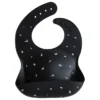 Mushie – Silicone Bib Black Numbers