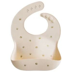 Mushie – Silicone Bib Cherries