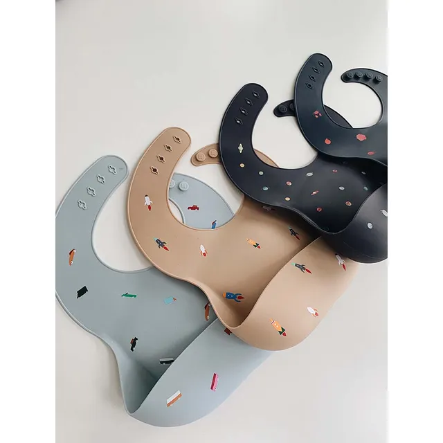 Mushie - Silicone Bib Daisy