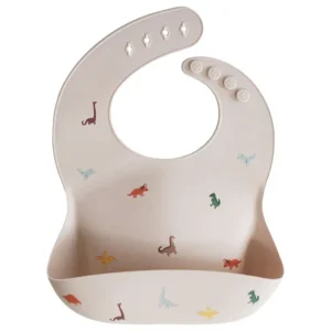 Mushie – Silicone Bib Rocket