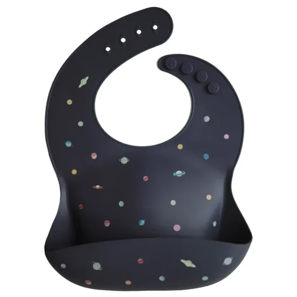Mushie – Silicone Bib Planets