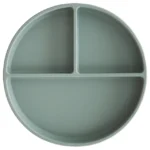 Mushie – Silicone Plate Cambridge Blue