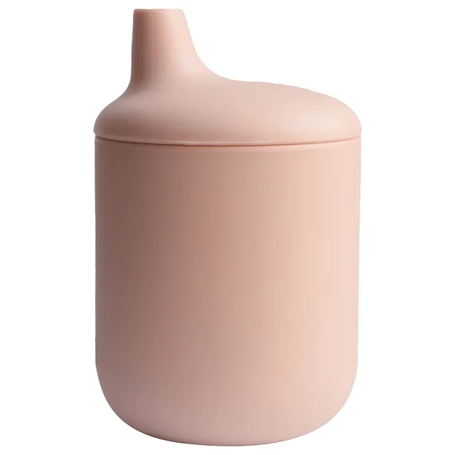 Mushie - Silicone Sippy Cup Blush