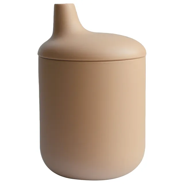 Mushie - Silicone Sippy Cup Natural