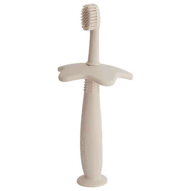 Mushie - Star Training Toothbrush Shifting Sand