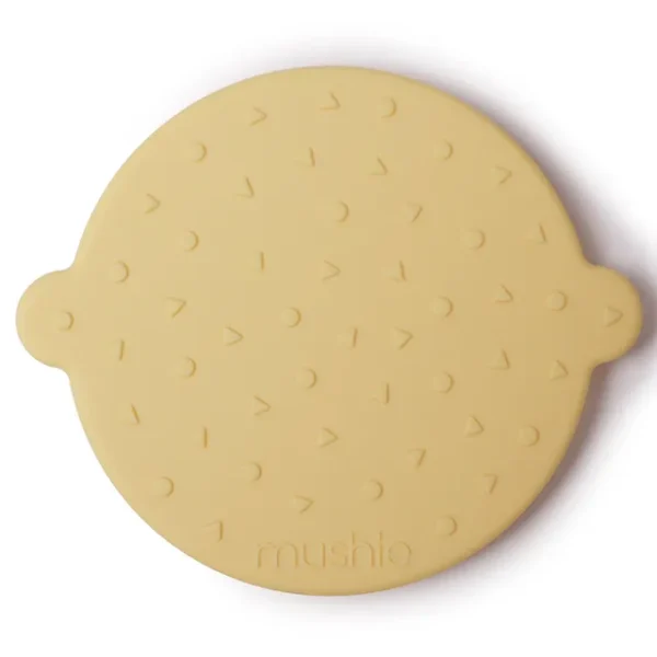 Mushie – Teether Face Banana Cream