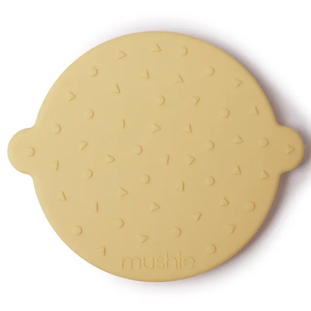 Mushie - Teether Face Banana Cream