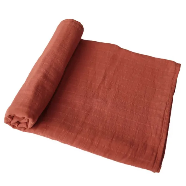Mushie - Swaddle Auburn